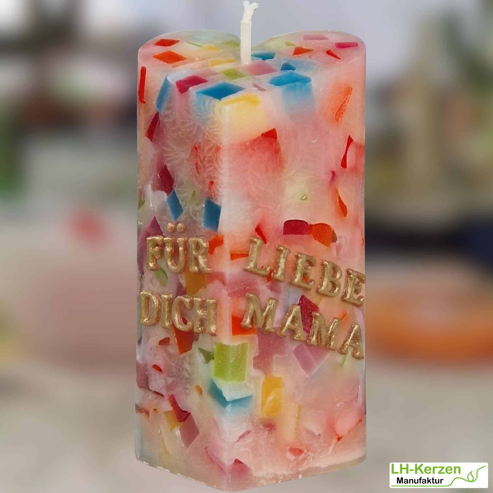 Kerzenbeschriftung Beschriftete Kerze